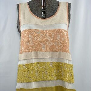 New with Tags Anthropologie Tiered Lace Blouse